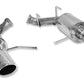 Roush 2011-2014 Ford Mustang V6 Enhanced Sound Dual Axle-Back w/ Round Tips