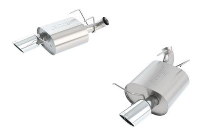 Borla 13-14 Mustang GT/Boss 302 5.0L V8 RWD Single Split Rr Exit Touring Exhaust (rear section only) - Graveyard Performance