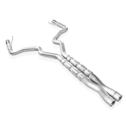 Stainless Works 2015-16 Mustang GT 3in Catback X-Pipe Retro Chambered Mufflers 2-1/2in Cores - Graveyard Performance