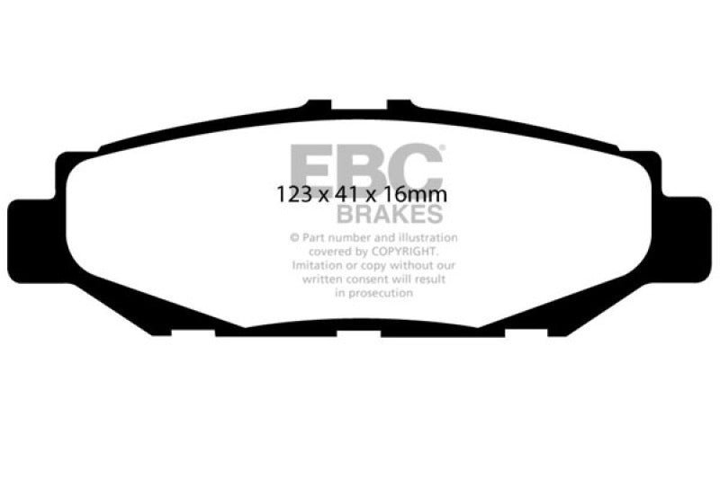 EBC 93-97 Lexus GS300 3.0 Ultimax2 Rear Brake Pads - Graveyard Performance