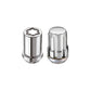 McGard SplineDrive Tuner 4 Lug Install Kit w/Locks & Tool (Cone) M12x1.25 / 13/16 Hex - Chrome (CS)
