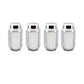 McGard Hex Lug Nut (Cone Seat) M14X1.5 / 22mm Hex / 1.635in. Length (4-Pack) - Chrome