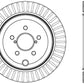 StopTech Power Slot 13 Scion FR-S / 13 Subaru BRZ Rear Left Slotted Rotor