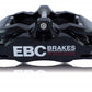 EBC Racing 05-11 Ford Focus ST (Mk2) Front Right Apollo-4 Black Caliper