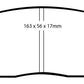 EBC 05-10 Ford Mustang 4.0 Redstuff Front Brake Pads