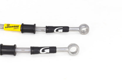 Goodridge 17-21 Honda Civic Hatchback Stainless Steel Brake Line Kit - Graveyard Performance
