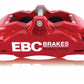 EBC Racing 05-11 Ford Focus ST (Mk2) Front Left Apollo-4 Red Caliper