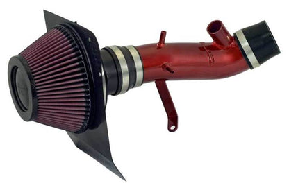 K&N 03-04 Evo 8 ONLY Red Typhoon Short Ram Intake - Graveyard Performance