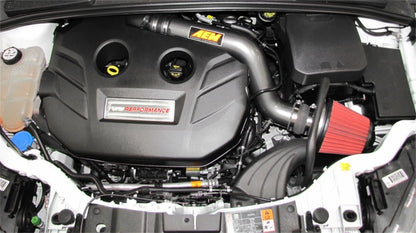 AEM 16-18 Ford Focus RS L4-2.3L F/I Gunmetal Gray Cold Air Intake - Graveyard Performance