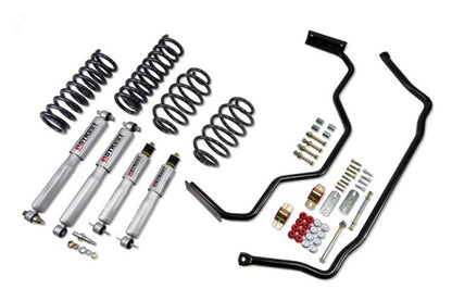 Belltech 79-93 Ford Mustang Fox 0in. F/0in. R drop Muscle Car Performance - Graveyard Performance