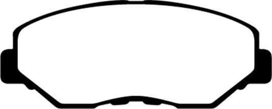 EBC 13-15 Acura ILX 1.5 Hybrid Yellowstuff Front Brake Pads - Graveyard Performance