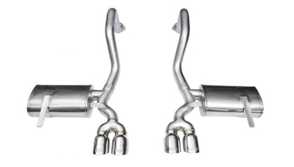 Corsa 1997-2004 Chevrolet Corvette C5 Z06 5.7L V8 Polished Xtreme Axle-Back Exhaust - Graveyard Performance