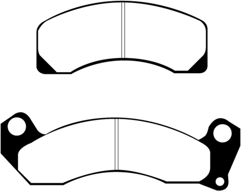 EBC 87-91 Ford Country Squire 5.0 Redstuff Front Brake Pads - Graveyard Performance