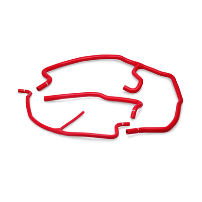 Mishimoto 05-08 Chevy Corvette/Z06 Red Silicone Ancillary Hose Kit - Graveyard Performance