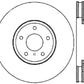 StopTech Power Slot 06-07 350Z / 05-07 G35 / 06-07 G35X SportStop CRYO Slotted Front Left Rotor
