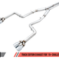 AWE Tuning 2017+ Dodge Challenger 5.7L Track Edition Exhaust - Chrome Silver Quad Tips