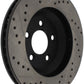 StopTech 05-10 Ford Mustang GT Front Left Slotted & Drilled Rotor