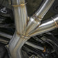 aFe Takeda 3in 304 SS Cat-Back Exhaust w/ Tri-Black Tips 17-18 Honda Civic Type R L4 2.0L (t)