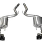 Corsa 2015-2017 Ford Mustang GT 5.0 3in Axle Back Exhaust Black Quad Tips (Sport)