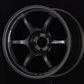 Advan RG-D2 18x9.5 +35 5-120 Semi Gloss Black Wheel