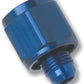 Russell Performance -8 AN Female to -6 AN to Male B-Nut Reducer (Blue)