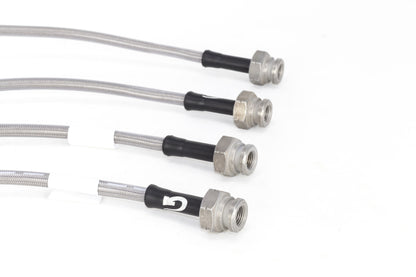 Goodridge 17-21 Honda Civic Type-R (FK8) Stainless Steel Brake Line Kit - Graveyard Performance