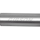 Gibson MWA Superflow Center/Center Round Muffler - 5x10in/2.5in Inlet/2.5in Outlet - Stainless