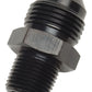 Russell Performance -8 AN to 1/2in NPT Straight Flare to Pipe (Black)