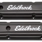 Edelbrock Valve Cover Signature Series Chevrolet 1959-1986 262-400 CI V8 Low Black