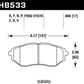 Hawk 05-08 LGT D1078 Performance Ceramic Street Front Brake Pads