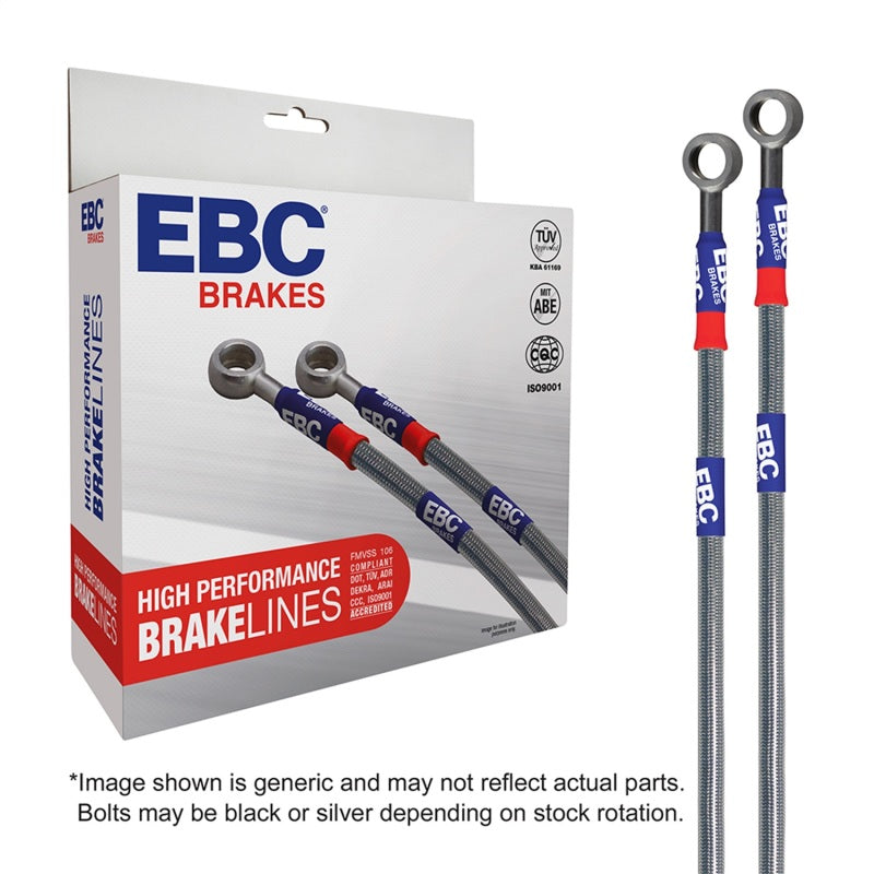 EBC 05-10 Infiniti M35 3.5L Stainless Steel Brake Line Kit - Graveyard Performance
