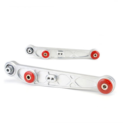 Skunk2 Honda/Acura EG/DC Alpha Series Rear Lower Control Arm Set - Clear - Graveyard Performance