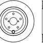 Stoptech 08-10 Subaru Impreza WRX STi Rear Premium High-Carbon CRYO Rotor