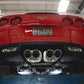 Corsa 06-13 Chevy Corvette C6 Z06 7.0L / 09-13 ZR1 6.2L Polished Axle-Back Exhaust w/4.5in Twin Tips