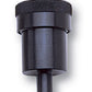 Russell Performance Black Street Fuel Filter (3in Length 1-1/8in diameter 3/8in inlet/outlet)