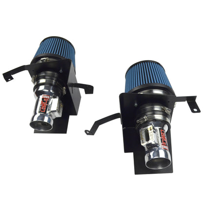 Injen 07-08 350Z 3.5L V6  Air Fusion and Air Horns Polished Short Ram Intake - Graveyard Performance