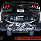 AWE Tuning S550 Mustang GT Cat-back Exhaust - Track Edition (Diamond Black Tips)