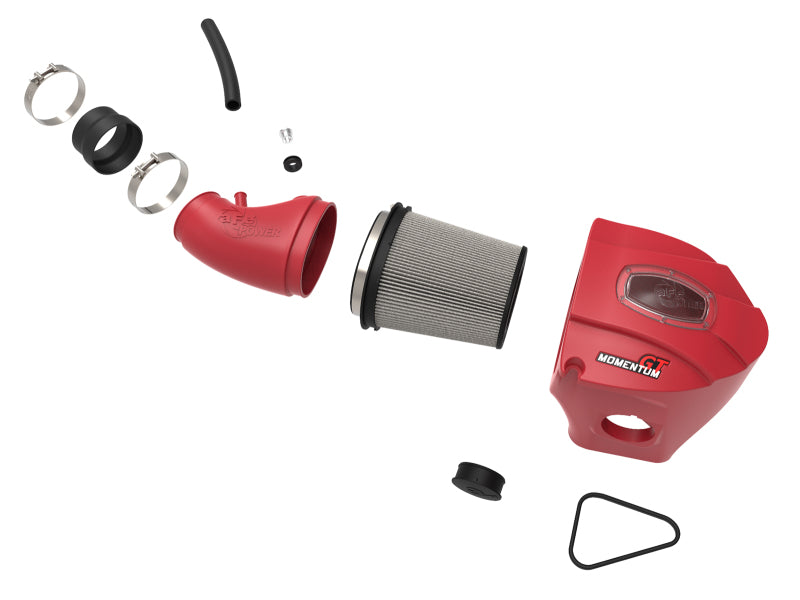 aFe POWER Momentum GT Limited Edition Cold Air Intake 11-17 Dodge Challenger/Charger SRT - Red - Graveyard Performance