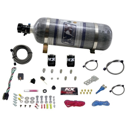Nitrous Express All GM EFI Single Nozzle Nitrous Kit w/Composite Bottle - Graveyard Performance