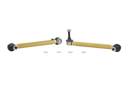 Whiteline 02-06 Mini Cooper S Front Swaybar link kit-Adjustable ball end links - Graveyard Performance