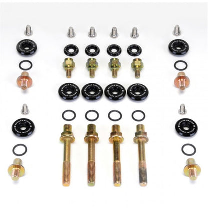 Skunk2 Honda/Acura B-Series VTEC Black Anodized Low-Profile Valve Cover Hardware - Graveyard Performance