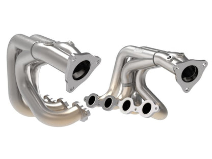 aFe Twisted 304SS Header 2020 Chevy Corvette (C8) 6.2L V8 - Graveyard Performance