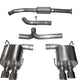 Corsa 2015-2021 Subaru WRX Cat Back Exhaust Polished Quad 3.5in Tips Sport