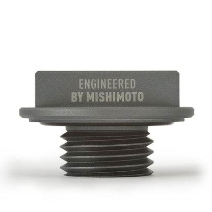 Mishimoto 87-01 Ford Mustang Hoonigan Oil Filler Cap - Silver - Graveyard Performance