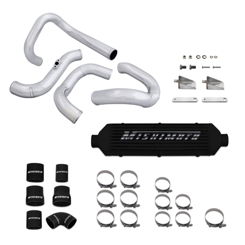 Mishimoto 10-11 Hyundai Genesis Coupe Black Aluminum Intercooler Kit - Graveyard Performance