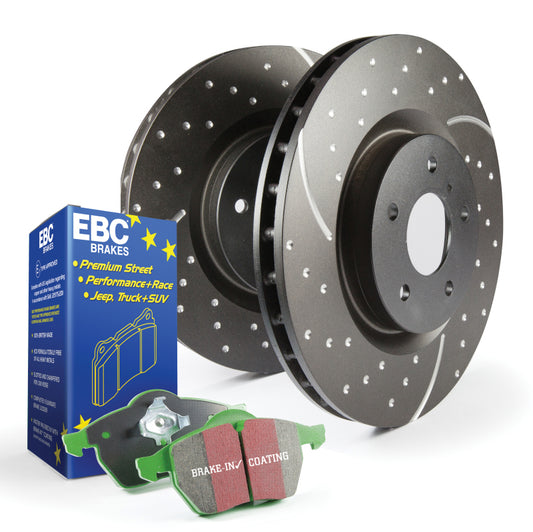 EBC S10 Brake Pad and Rotor Kit - Graveyard Performance