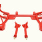 BMR 93-02 F-Body K-Member w/ Turbo SBC/BBC Motor Mounts and STD. Rack Mounts - Red