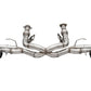 Corsa 2020-25 Corvette C8 3in Xtreme Cat-Back Exhaust 4.5in Black Quad Tips - Deletes stock AFMValve
