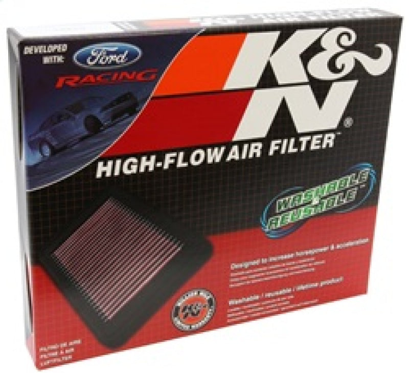 K&N 10 Ford Mustang GT 4.6L-V8 Drop In Air Filter - Graveyard Performance