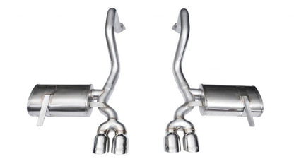 Corsa 1997-2004 Chevrolet Corvette C5 Z06 5.7L V8 Polished Xtreme Axle-Back Exhaust - Graveyard Performance